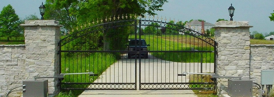 Residential security gates